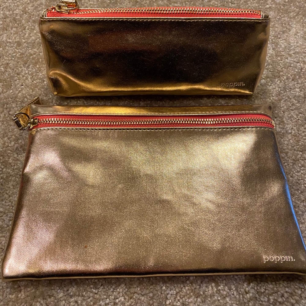 Poppin Clutch and Make-up bag